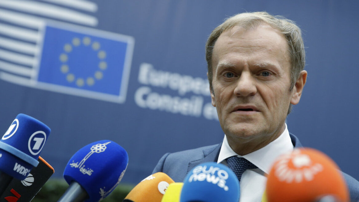 Επανεξελέγη ο Τουσκ στην προεδρία του Ευρωπαϊκού Συμβουλίου